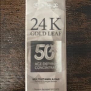 24K Gold Leaf 5X Age Defying Concentrate - Gold